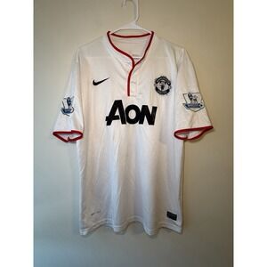 Nike 2012/2013 Manchester United Authentic Soccer Football Away Adult Jersey XL